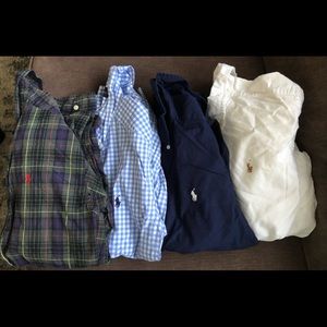 Boys 14/16 Polo dress shirts. LIKE NEW. Purchased for $35 each.